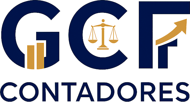 Logo de GCF Contadores – estudio contable en Perú