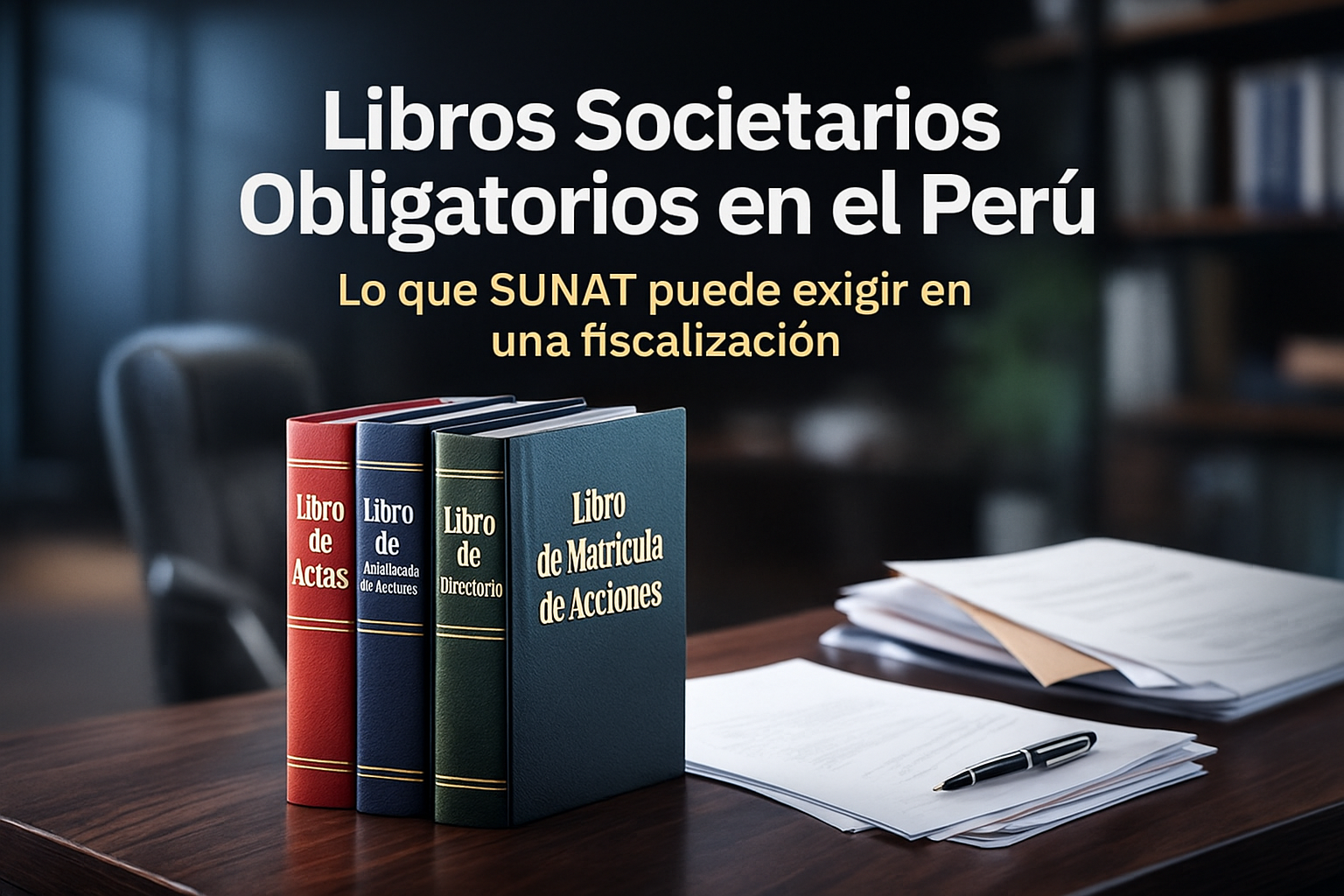 libros tipo societario 2025