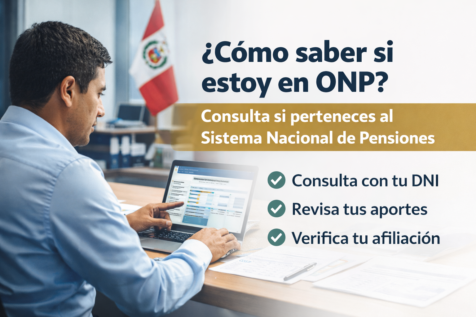 Cómo saber si estoy afiliado a la ONP: guía paso a paso