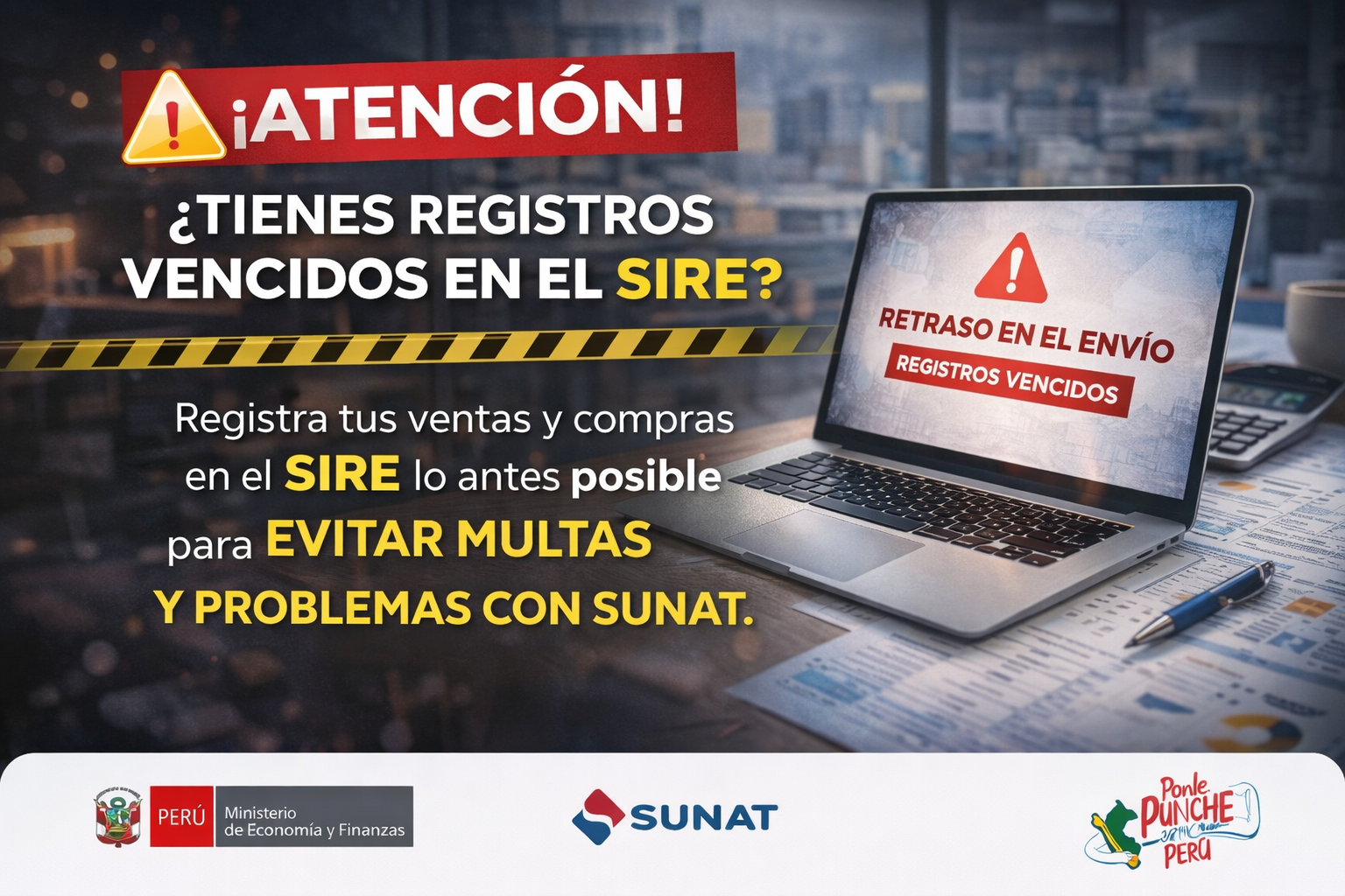 Cronograma SIRE SUNAT: fechas para presentar el registro de ventas y compras electrónicos